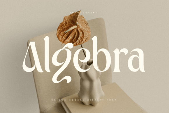 Algebra Brings Classic Serif Charm to Handmade Product Labels