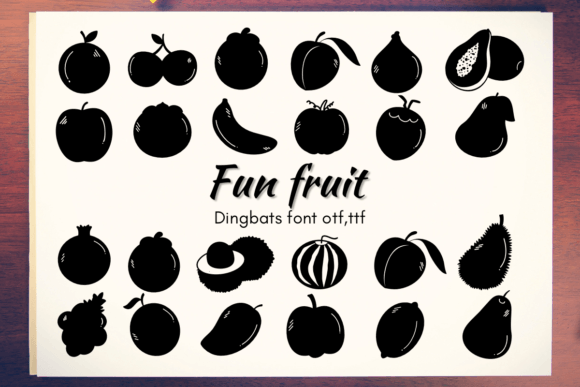Fun Fruit: A Creative Font for Business