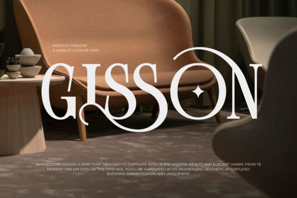 Gisson: A Serif Font That Brings Quiet Elegance to Any Brand Project
