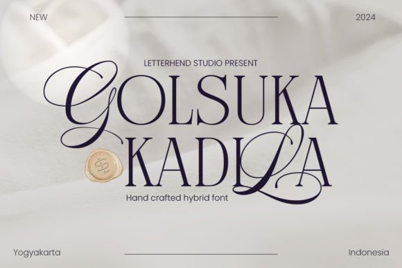 Golsuka Kadila: A Hybrid Serif-Script Font for Campaign Clarity