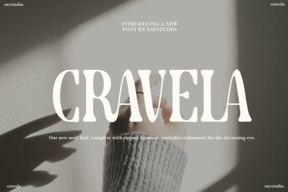 How Cravela Became My Go-To Serif Font for Branding