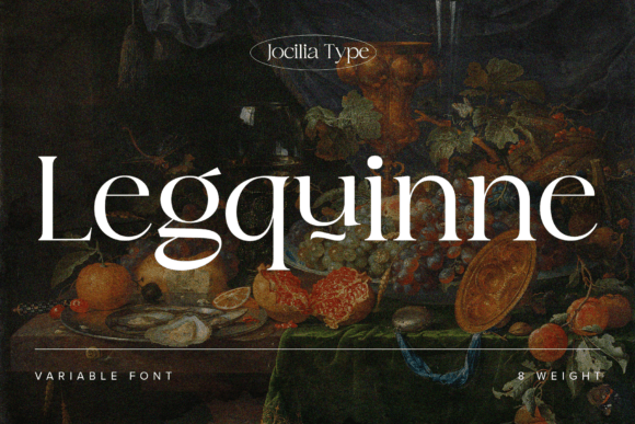 Legquinne: A Bold Serif for Creative Campaigns