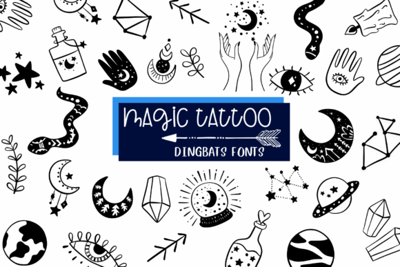 Magic Tattoo: A Dingbats Font for Web Designers