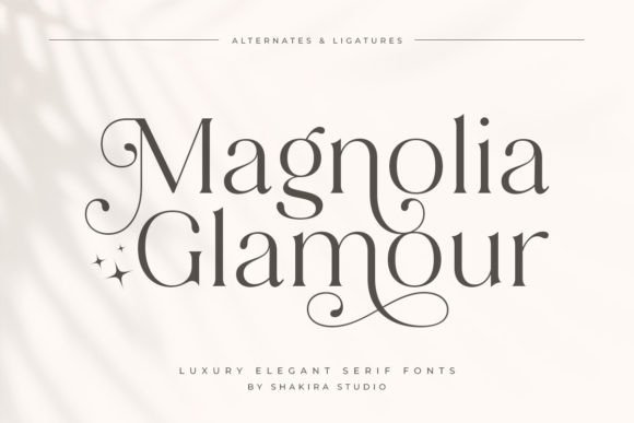 Magnolia Glamour Font: A Designer’s Take on Elegant Branding