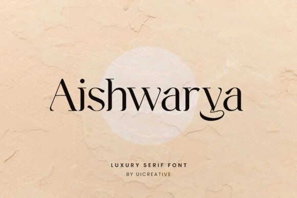 Make Your Brand Stand Out with the Aishwarya Serif Font