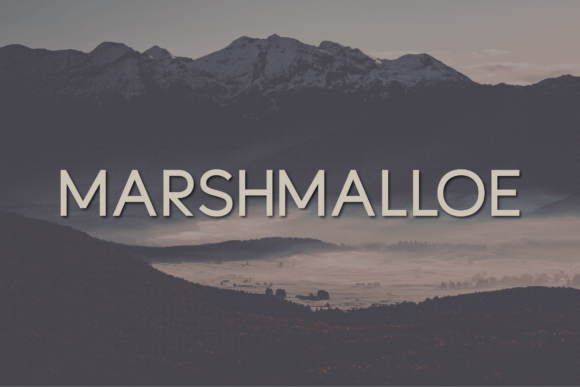 Marshmalloe: A Premium Font for Modern Campaigns
