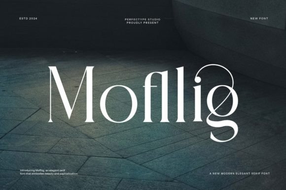 Mofllig: The Serif Font That Brings Editorial Calm