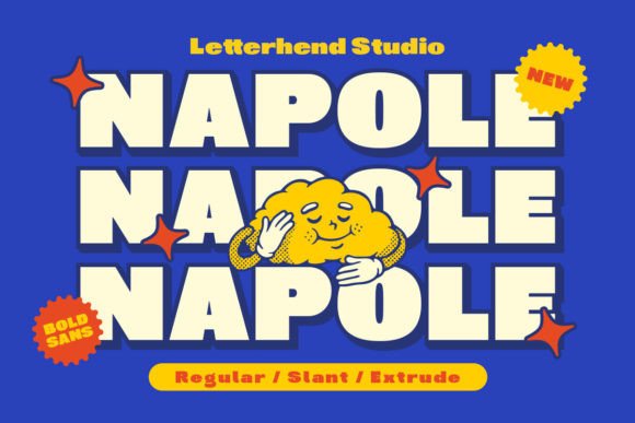 Napole: A Bold Sans Serif That Brings Handmade Products to Life