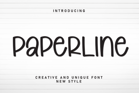 Paperline: A Friendly Sans Serif Font for Real Branding Work
