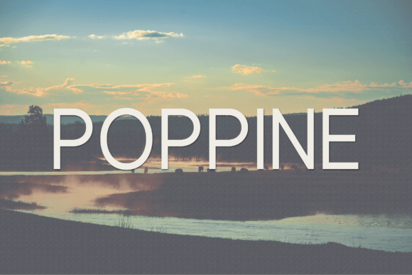 Poppine: A Sans Serif Typeface for Thoughtful Editorial Design