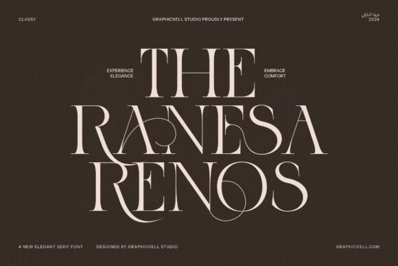 Ranesa Renos: A Ligature Serif That Elevates Editorial Design