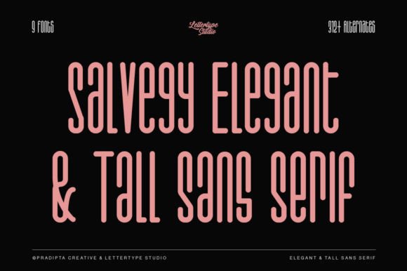 Salvegy: A Sans Serif with Quiet Authority