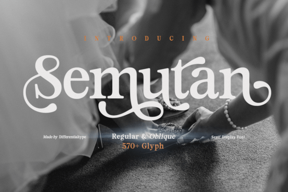 Semutan: A Refined Serif Font for Modern Web Design