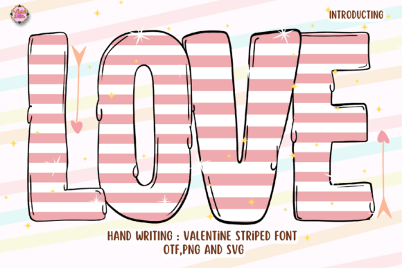 Valentine Striped Gives Brand Identities a Romantic Edge