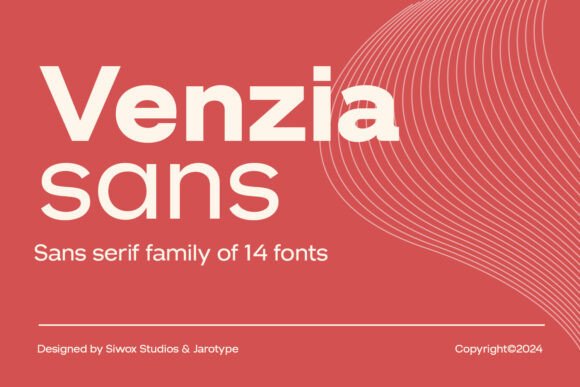 Venzia Sans Serif Typeface for Polished Small Business Branding