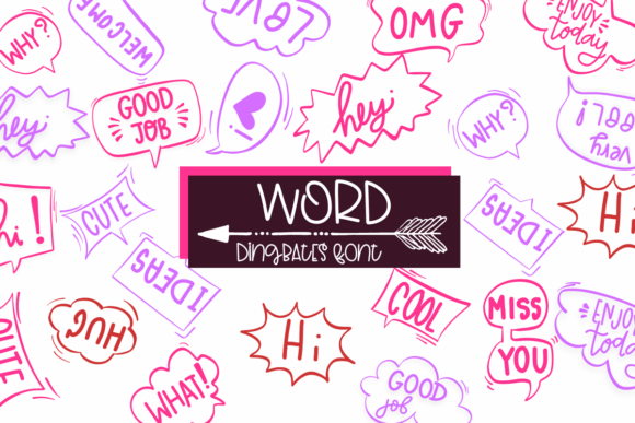 Word: A Creative Font for Web Design