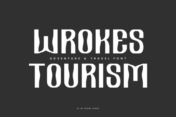 Wrokes Tourism: A Bold Serif Typeface for Web Design